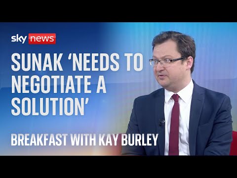 Rishi Sunak needs to ‘get around the table, negotiate a solution’ to end strikes – Labour