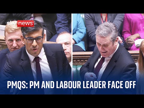 Rishi Sunak is grilled by Keir Starmer and the Government answers questions about the water sector