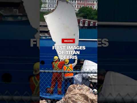 Breaking: see the first images of debris from OceanGate’s Titan submersible
