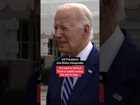 Joe Biden mistakes Ukraine for Iraq