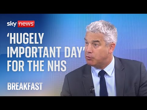 ‘Hugely important day’ for NHS – Health Secretary Steve Barclay