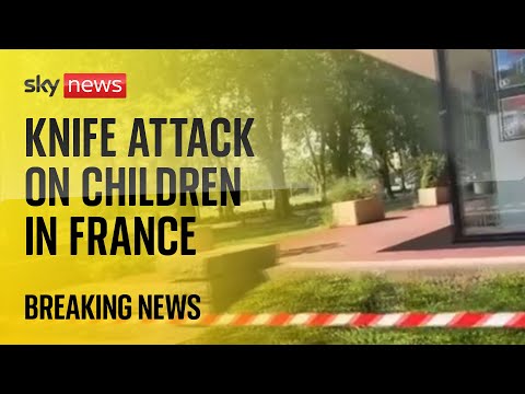 Children attacked by knifeman in Annecy