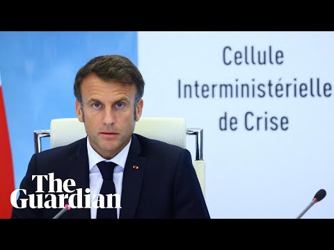 Emmanuel Macron says social media is fuelling copycat violence in France riots
