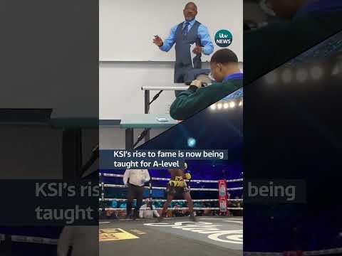 KSI’s rise to fame to be taught in schools #itvnews #news #ksi #sidemen