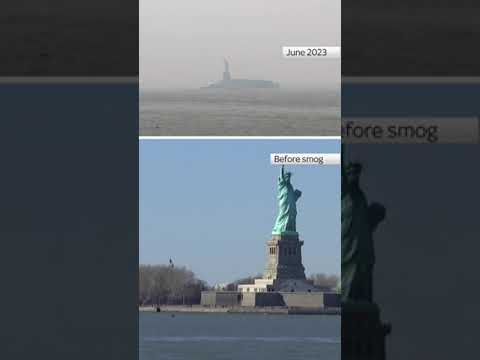 New York before and after smog