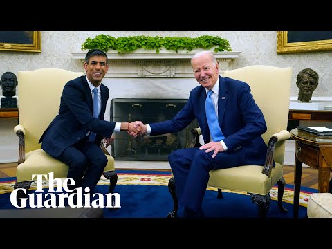 Rishi Sunak and Joe Biden hold press conference in Washington DC – watch live