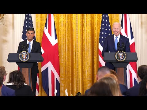 Sunak announces ‘Atlantic Declaration’ to boost UK-US ties after Biden talks | ITV News
