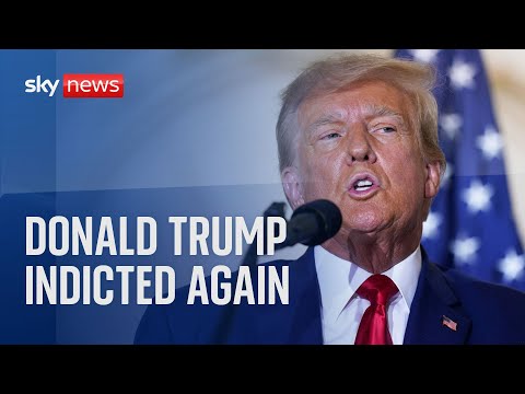 Watch live: Outside US Department of Justice as Trump indicted over classified documents probe