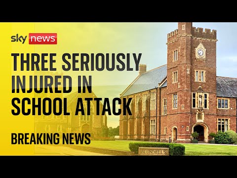 Three people seriously injured at Devon school