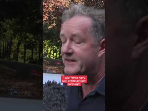 Piers Morgan reacts to Harry claims