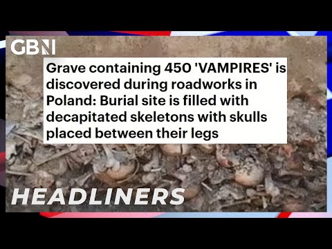 Grave containing 450 ‘VAMPIRES’ is discovered during roadworks in Poland 🗞 Headliners