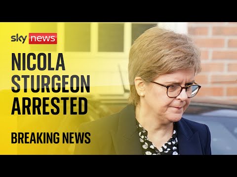 Watch live: Nicola Sturgeon arrested over SNP finances