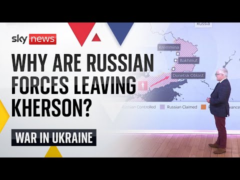 Ukraine war: Why are Russian forces moving out of Kherson?