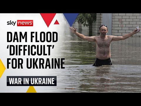Ukraine War: Dam flood makes attacking Russia ‘more difficult’