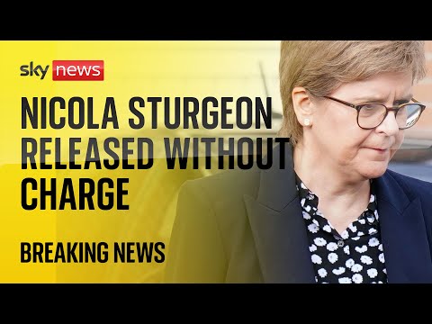 BREAKING: Sturgeon released without charge after arrest