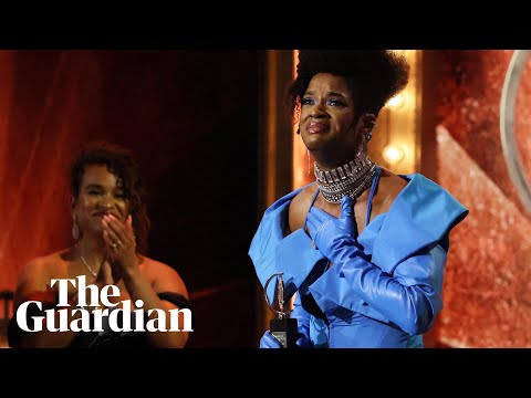Jodie Comer and J Harrison Ghee speak after picking up Tony awards