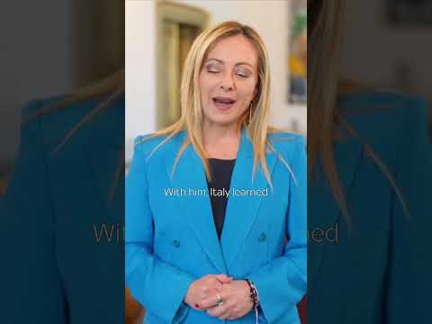 Giorgia Meloni’s statement on the death of former Prime Minister Silvio Berlusconi.