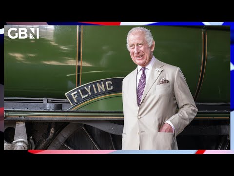 King Charles’ “real soft spot for steam engines” on display to celebrate Flying Scotsman centenary