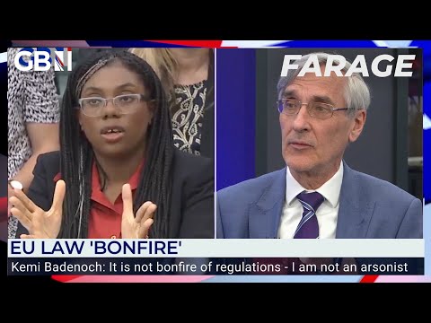 Kemi Badenoch: “I am not an arsonist” | Numbers of EU laws to be repealed drops from 4,000 to 600