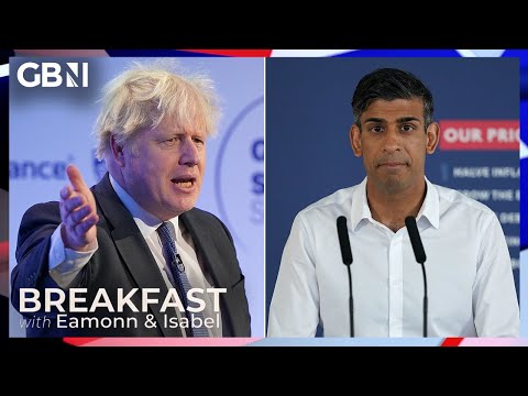 Boris Johnson and Rishi Sunak FEUD: ‘Flames of this fire are far from going out’ says McCaffrey