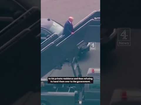 Trump in Florida to face charges in court