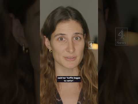 Woman “heavily breathing” in coffin at wake