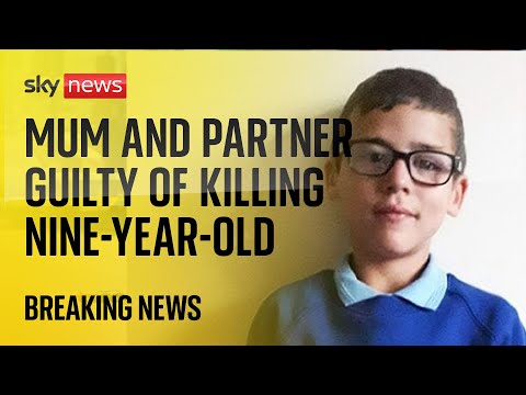 Alfie Steele: Mother and partner convicted of killing nine-year-old boy after months of abuse