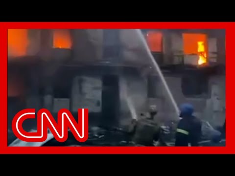Russia launches missile attack on Ukraine killing at least 11 people