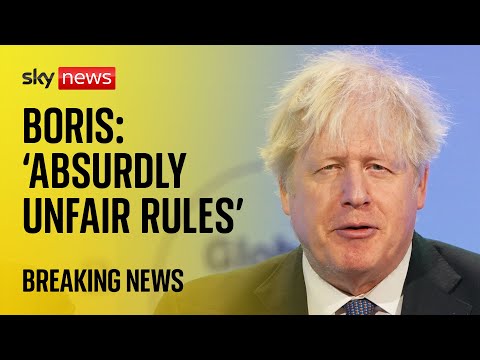 Boris Johnson makes last-minute representations to privileges committee