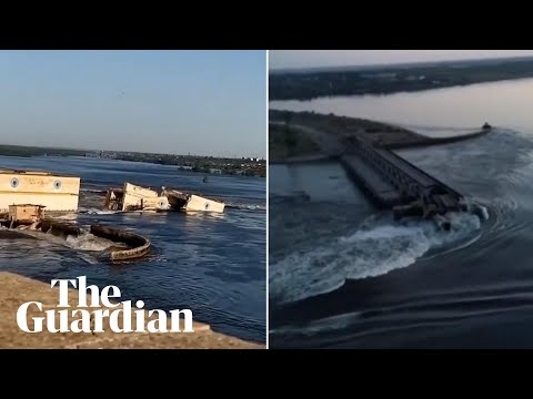 Ukraine: thousands evacuate in fear of catastrophic flooding after dam collapses