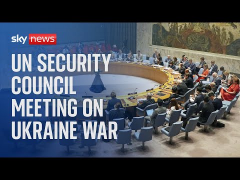 Watch live: UN Security Council discuss threats to international peace and security