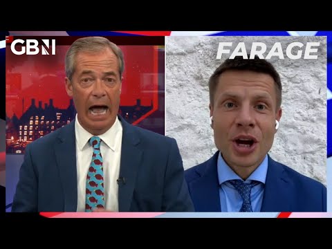 ‘I am NOT supporting Putin!’ | Nigel Farage clashes with Ukrainian MP over demand to join Nato