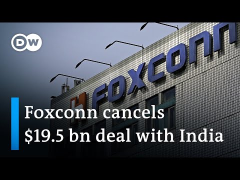 Setback to India’s chipmaking plans: Foxconn withdraws from $19.5 billion joint venture | DW News