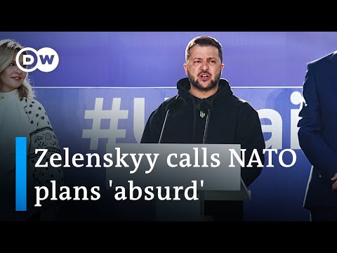 Zelenkyy slams NATO members’ rejection of a timeline for Ukraine’s accession | DW News