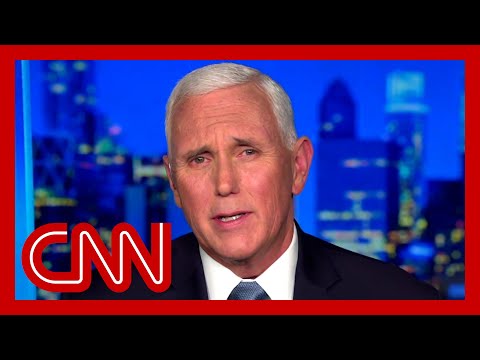 Hear Pence’s response when asked why he didn’t concede 2020 election sooner