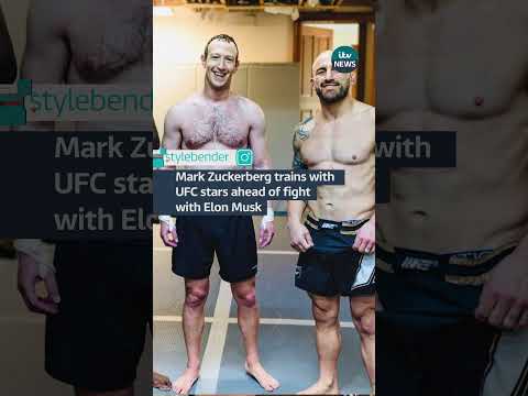 Mark Zuckerberg trains with UFC stars ahead of fight with #ElonMusk #itvnews #UFC