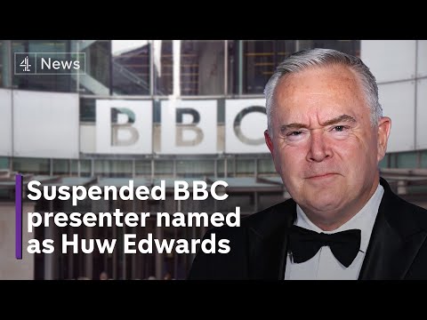 Huw Edwards named as ‘sex picture scandal’ BBC presenter by wife