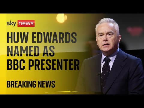 Watch live: Two police forces not pursuing action against suspended BBC presenter Huw Edwards