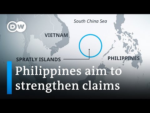 Philippines tries to strengthen its claim on contested South China Sea Spratly Islands | DW News