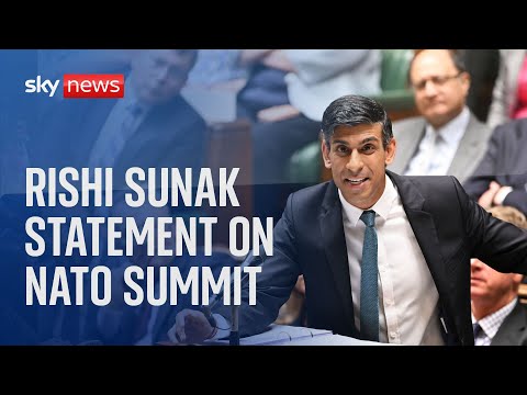 Watch live: PM delivers statement on NATO Summit