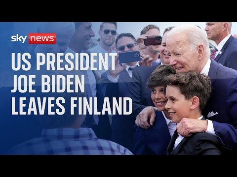 President Biden leaves US-Nordic leaders summit