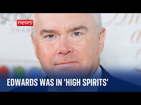 Huw Edwards’s friend tells Sky News he was ‘in high spirits last week’