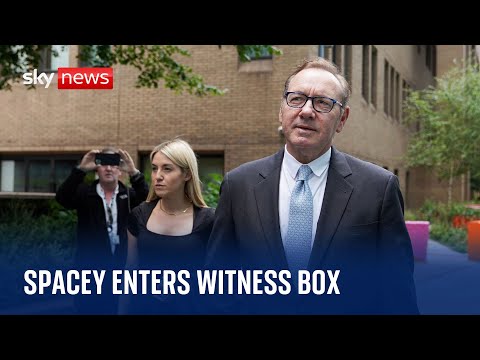 Kevin Spacey tells jury of ‘romantic’ touching