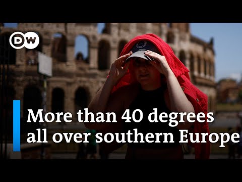 „This is climate change and we just have to get used to it somehow“ | DW News