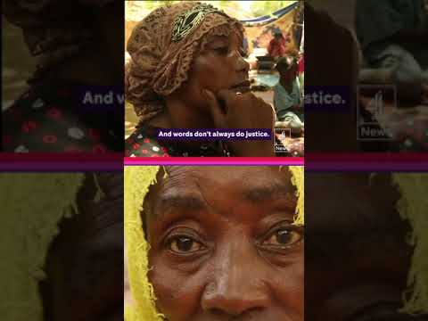 ‘They kill’ – The women fleeing Sudan