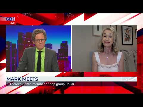 Mark Meets Thereza Bazar of the pop group Dollar