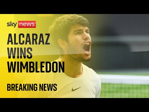 Carlos Alcaraz beats Novak Djokovic to win Wimbledon men’s singles final