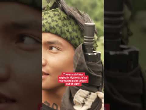 Sky News spends one month in Myanmar’s war-torn jungle