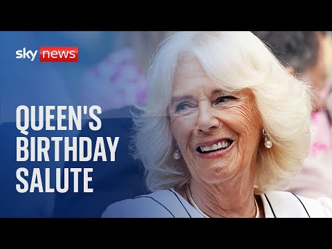 Queen’s birthday salute