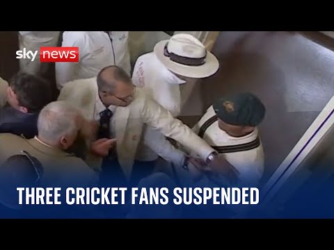 Ashes: Lord’s bosses suspend cricket fans after clashes with Australia players